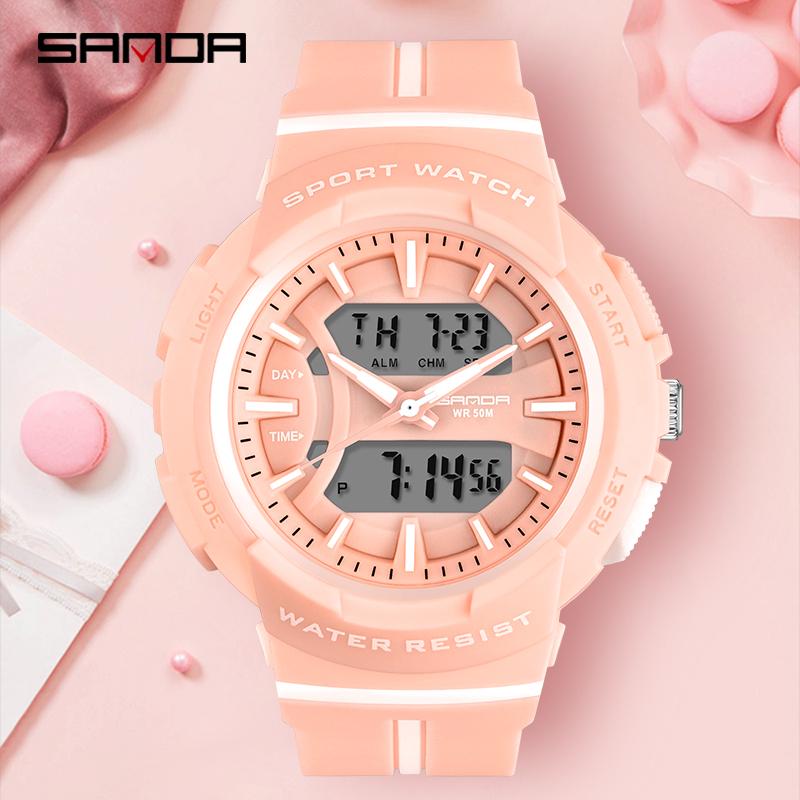Women's Watches Fashion Dress Bracelet Top Brand SANDA Wristwatch Luxury Anti-fall Stopwatch Digital Watch Girl Hour Alarm Clock Wristwatche, Slivery;brown
Women's Watches Fashion Dress Bracelet Top Brand SANDA Wristwatch Luxury Anti-fall Stopwatch Digital Watch Girl Hour Alarm Clock Wristwatche, Slivery;brown