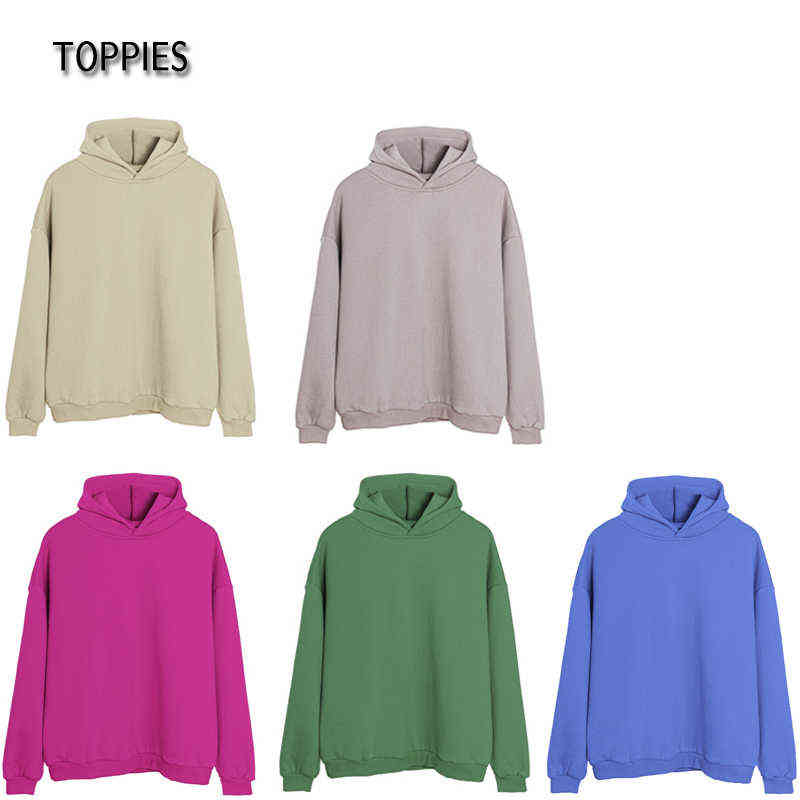 Toppies Autumn Winter women fashion long sleeve Fleece Hooded Sweatshirts + Fleece warm pants Solid color Sportswear 211108