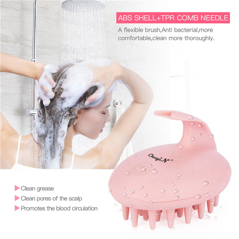 Electric Head Massager Waterproof Scalp Massage Brush Promote Blood Circulation Rubber Comb Headache Stress Relieve Massager 0
Electric Head Massager Waterproof Scalp Massage Brush Promote Blood Circulation Rubber Comb Headache Stress Relieve Massager 0