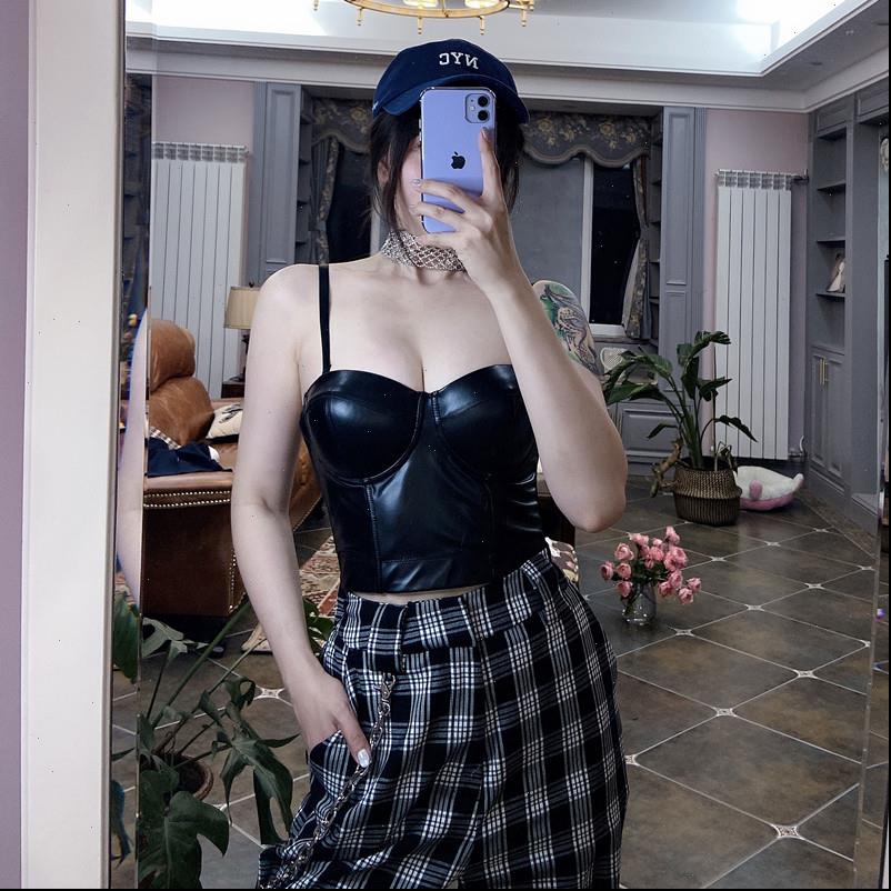 slim women tank tube short camis pu leather bralet womens bustier bra night club party cropped halter, White
slim women tank tube short camis pu leather bralet womens bustier bra night club party cropped halter, White