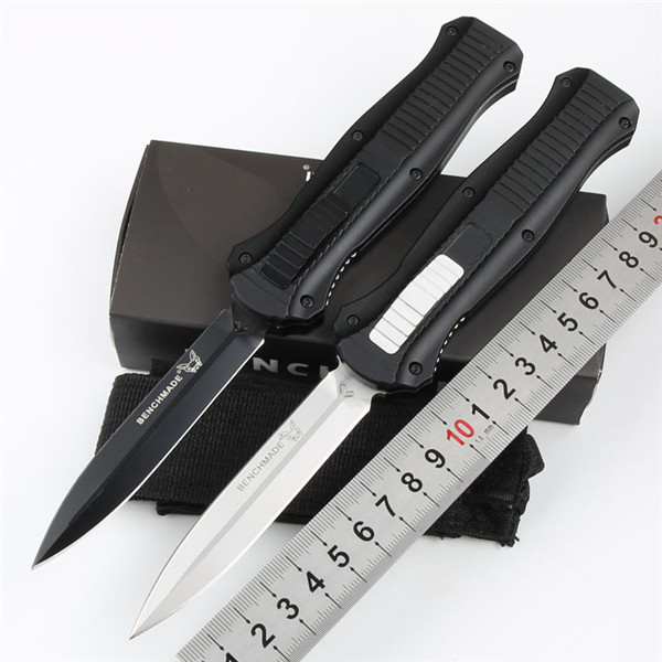 Benchmade bm3300 Infidel Knife Double Action AUTO (3.95" Satin Plain) 3300/3310 D2 steel spear point Plain Tactical knives EDC BM42 Tools
Benchmade bm3300 Infidel Knife Double Action AUTO (3.95" Satin Plain) 3300/3310 D2 steel spear point Plain Tactical knives EDC BM42 Tools