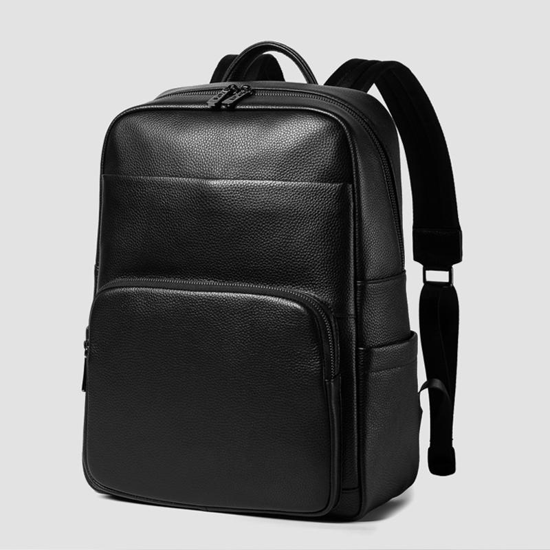 Backpack DIDE Genuine Leather Men Waterproof 15.6 Inch Laptop Backpacks Fashion Outdoor Sport School Travel Bag Business, P1022a
Backpack DIDE Genuine Leather Men Waterproof 15.6 Inch Laptop Backpacks Fashion Outdoor Sport School Travel Bag Business, P1022a