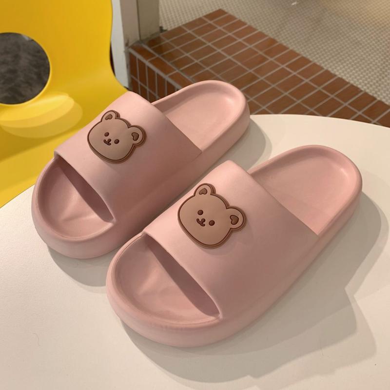 Bear Slippers House Woman Platform Sandals Bathroom Home Soft Ladies Summer Shoes Casual Beach Flip Flops For Women, Black
Bear Slippers House Woman Platform Sandals Bathroom Home Soft Ladies Summer Shoes Casual Beach Flip Flops For Women, Black