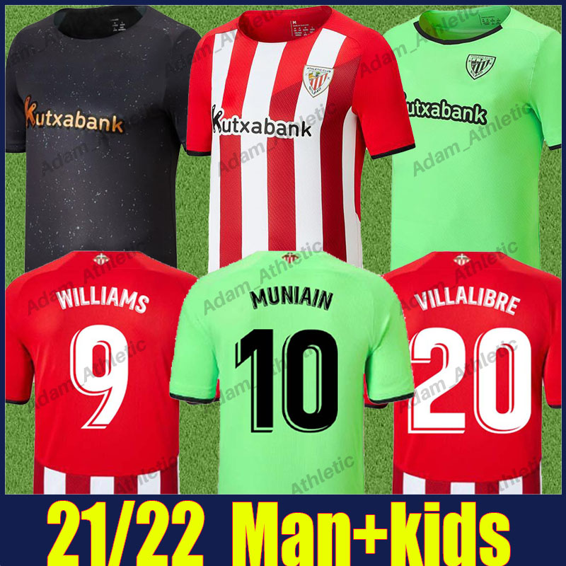 Bilbao WILLIAMS Soccer Jerseys Athletic I.MARTINEZ RAUL GARCIA VILLALIBRE football jersey YURI B. MUNIAIN YERAY shirts adult man and kids kit Camiseta de leones 21/22, 20 21 home
Bilbao WILLIAMS Soccer Jerseys Athletic I.MARTINEZ RAUL GARCIA VILLALIBRE football jersey YURI B. MUNIAIN YERAY shirts adult man and kids kit Camiseta de leones 21/22, 20 21 home