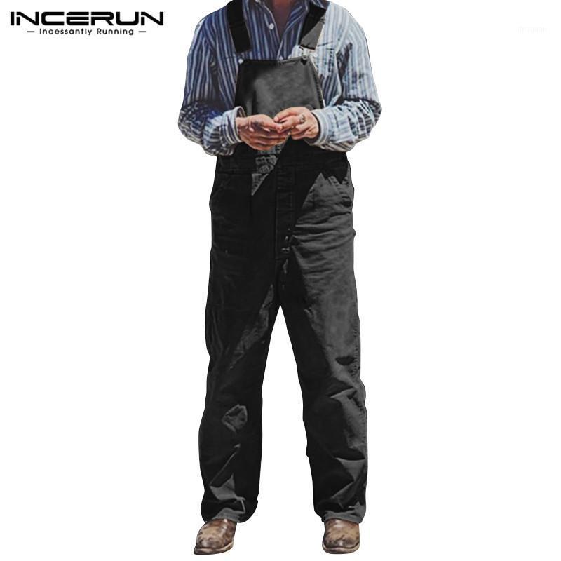 Men' Pants INCERUN Casual Men Suspender Solid Color Fashion Rompers Overalls Loose Comfort Streetwear Mens Straight Leg Jumpsuit 2021, Black
Men' Pants INCERUN Casual Men Suspender Solid Color Fashion Rompers Overalls Loose Comfort Streetwear Mens Straight Leg Jumpsuit 2021, Black