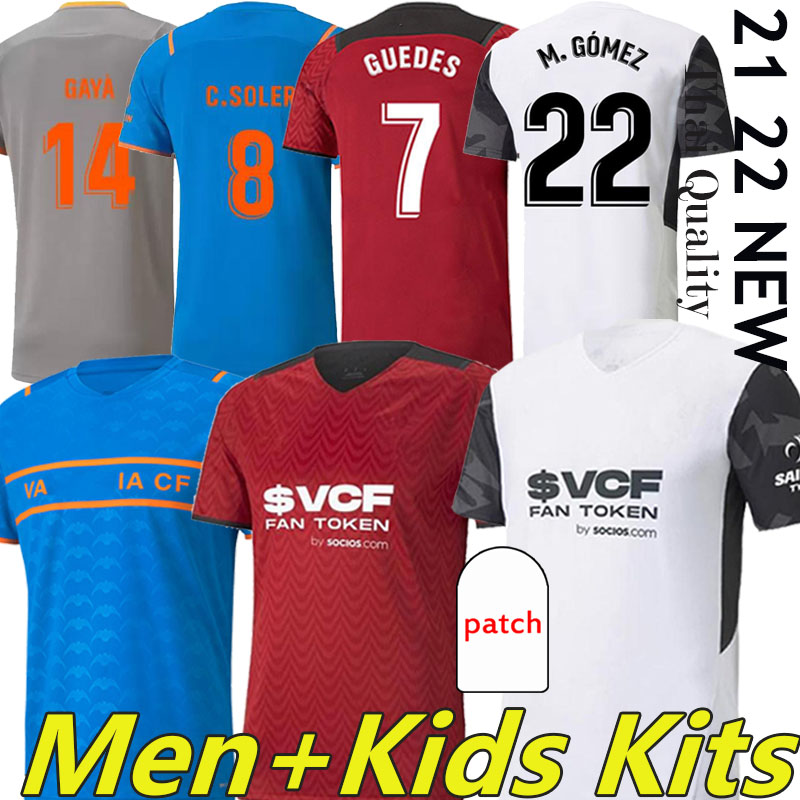 21/22 C.SOLER soccer jerseys 2021 2022 Third 3rd GUEDES GAMEIRO Florenzi RED WHITE camisetas de futbol RODRIGO Gaya M.Gomez G.PAULISTA Men Kids Kit football shirts, 21-22 home kids
21/22 C.SOLER soccer jerseys 2021 2022 Third 3rd GUEDES GAMEIRO Florenzi RED WHITE camisetas de futbol RODRIGO Gaya M.Gomez G.PAULISTA Men Kids Kit football shirts, 21-22 home kids