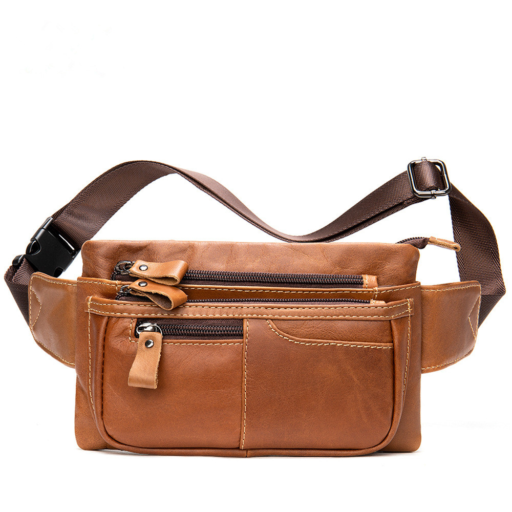 Leather Men Waist Bag Designers Chest Bags Layer Cowhide Casual Sports Crossbody Fashion Pockets Mobile Phone Purse, Choose from below
Leather Men Waist Bag Designers Chest Bags Layer Cowhide Casual Sports Crossbody Fashion Pockets Mobile Phone Purse, Choose from below