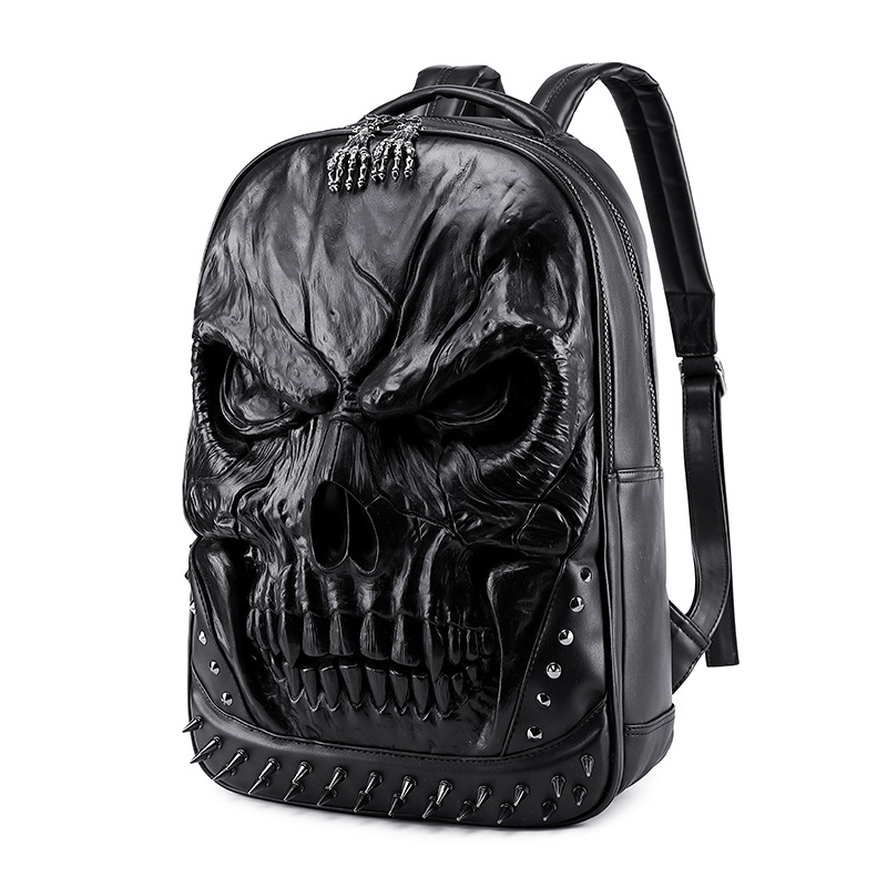 Backpack Casual Waterproof Halloween Personalize Pu Leather Loptop Bookbag Teenager Outdoor Bag Heavy Duty Rucksack
Backpack Casual Waterproof Halloween Personalize Pu Leather Loptop Bookbag Teenager Outdoor Bag Heavy Duty Rucksack