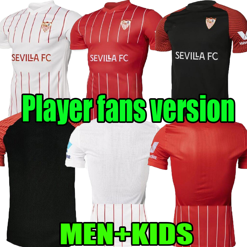 Player fans version 21 22 Seville home Soccer Jersey 2021 2022 OCAMPOS NAVAS EVER BANEGA DE JONG EL HADDADI TORRES RAKITIC VAZQUEZ KOUNDE 3rd Football Shirt kids kit
Player fans version 21 22 Seville home Soccer Jersey 2021 2022 OCAMPOS NAVAS EVER BANEGA DE JONG EL HADDADI TORRES RAKITIC VAZQUEZ KOUNDE 3rd Football Shirt kids kit