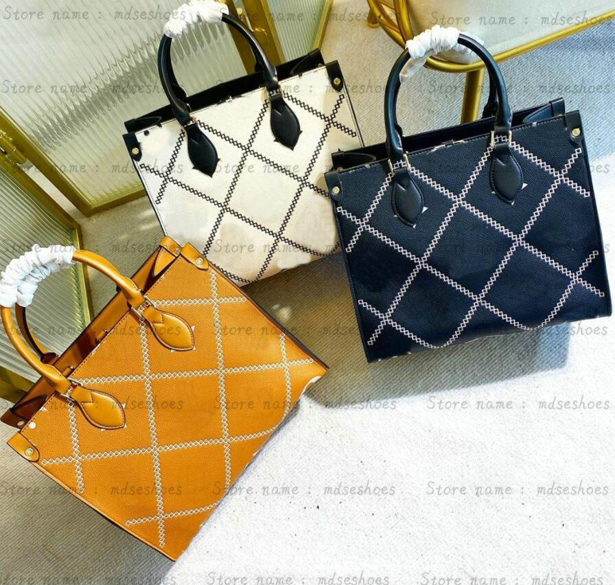 2022SS Onthego PM MM Mini Tote Bag Embossed houlder Bags Handbag Heritage Embroidered Malletage Pattern Designer Cross Body Message Bag Luxurys on the go 25cm
2022SS Onthego PM MM Mini Tote Bag Embossed houlder Bags Handbag Heritage Embroidered Malletage Pattern Designer Cross Body Message Bag Luxurys on the go 25cm