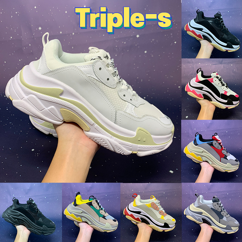 2021 Fashion Triple-s Paris men Casual Shoes black white red green yellow blue grey pink Women Sneakers mens trainers US 6-12, 10# bubble wrap packaging
2021 Fashion Triple-s Paris men Casual Shoes black white red green yellow blue grey pink Women Sneakers mens trainers US 6-12, 10# bubble wrap packaging