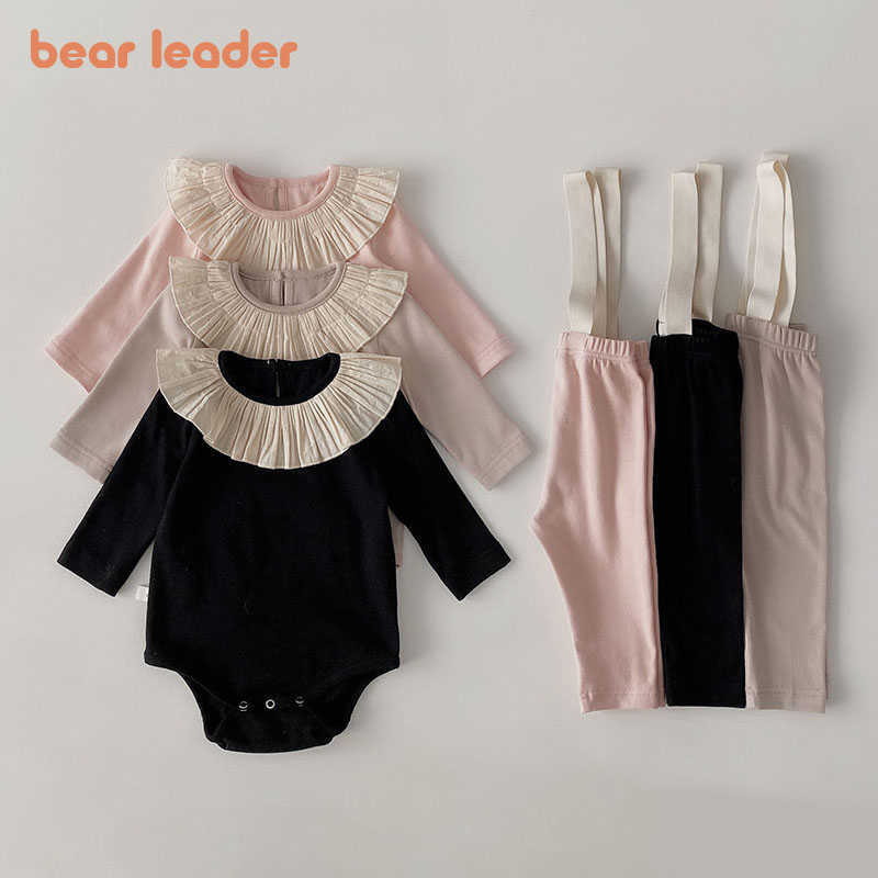 Bear Leader born Baby Korean Style Casual Clothes Sets Autumn Infant Cute Ruffles Outfits Toddler Princess Clothing 3Pcs 210708, Ah6158black
Bear Leader born Baby Korean Style Casual Clothes Sets Autumn Infant Cute Ruffles Outfits Toddler Princess Clothing 3Pcs 210708, Ah6158black