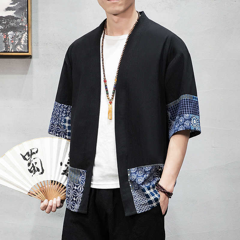 Cotton Linen Shirt Jackets Men Chinese Streetwear Kimono Coat Cardigan Plus Size 5XL 4XL 210721, 1805 ma se
Cotton Linen Shirt Jackets Men Chinese Streetwear Kimono Coat Cardigan Plus Size 5XL 4XL 210721, 1805 ma se