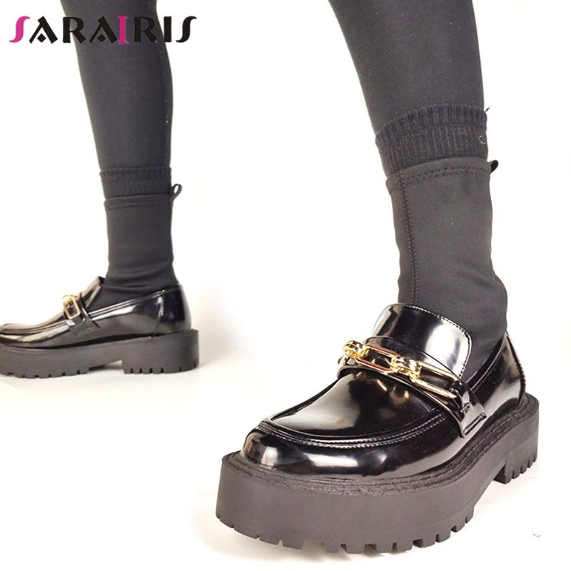 Boots SaraIris Metal Non Slip Chunky Round Toe Women Casual Black Office Autumn Ladies Shoes
Boots SaraIris Metal Non Slip Chunky Round Toe Women Casual Black Office Autumn Ladies Shoes