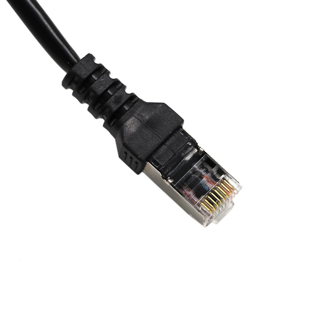 Splitter Ethernet RJ45 Cable Adapter 1 Male to 2/3 Female Port Lan Network Connector Wire Ethernet RJ45 Cable Adapter