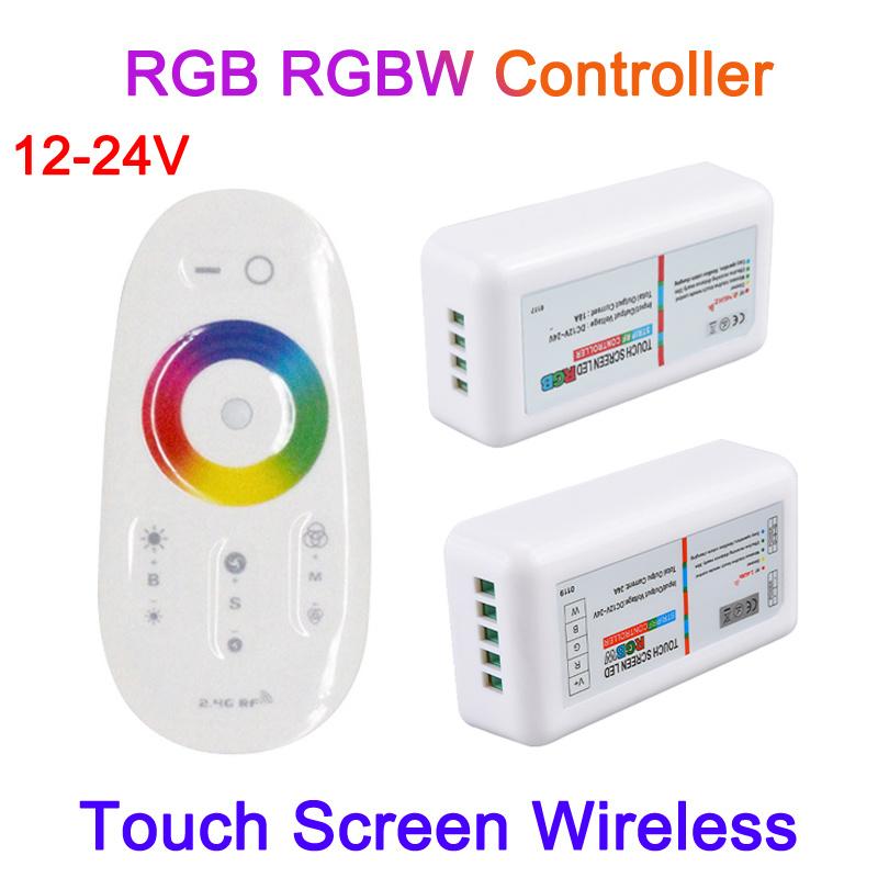 2.4G RGBW RGB Led Controller 12V 24V Touch Screen Wireless RF For Strip 3528 2835 Controllers
2.4G RGBW RGB Led Controller 12V 24V Touch Screen Wireless RF For Strip 3528 2835 Controllers