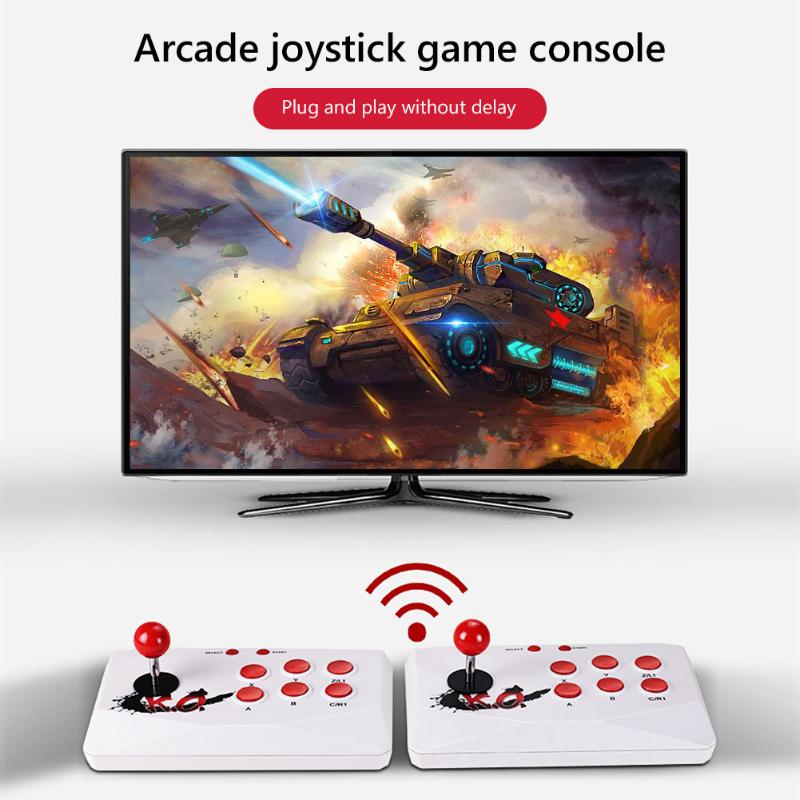 Contrôleurs de jeu Joysticks Console Rocker Arcade Jeux avec plus de 2000+ Lecteur Video Powkiddy A11 pour TV / PC / Monitor Controller