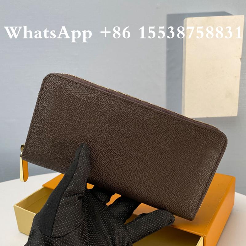 Wallets Classic Quality100% Long Leather Zippy For Women And Man Purse Screens Banknote Check Storage Area With Box, Red;black
Wallets Classic Quality100% Long Leather Zippy For Women And Man Purse Screens Banknote Check Storage Area With Box, Red;black