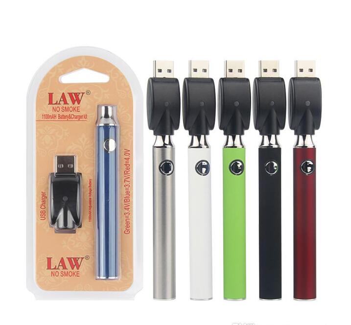 Law Preheating VV Battery Charger Kit 1100mAh PreHeat O Pen Bud Touch Variable Voltage Vape Batteries For CE3 Thick Oil Cartridge
Law Preheating VV Battery Charger Kit 1100mAh PreHeat O Pen Bud Touch Variable Voltage Vape Batteries For CE3 Thick Oil Cartridge
