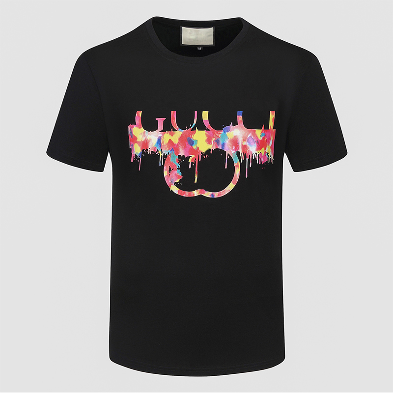 Summer Fashion Unisex Short Sleeve Top Printed Casual T-shirt Breathable Round Neck Cropped Tops with Different Color Patterns Couples Dress, White;black
Summer Fashion Unisex Short Sleeve Top Printed Casual T-shirt Breathable Round Neck Cropped Tops with Different Color Patterns Couples Dress, White;black