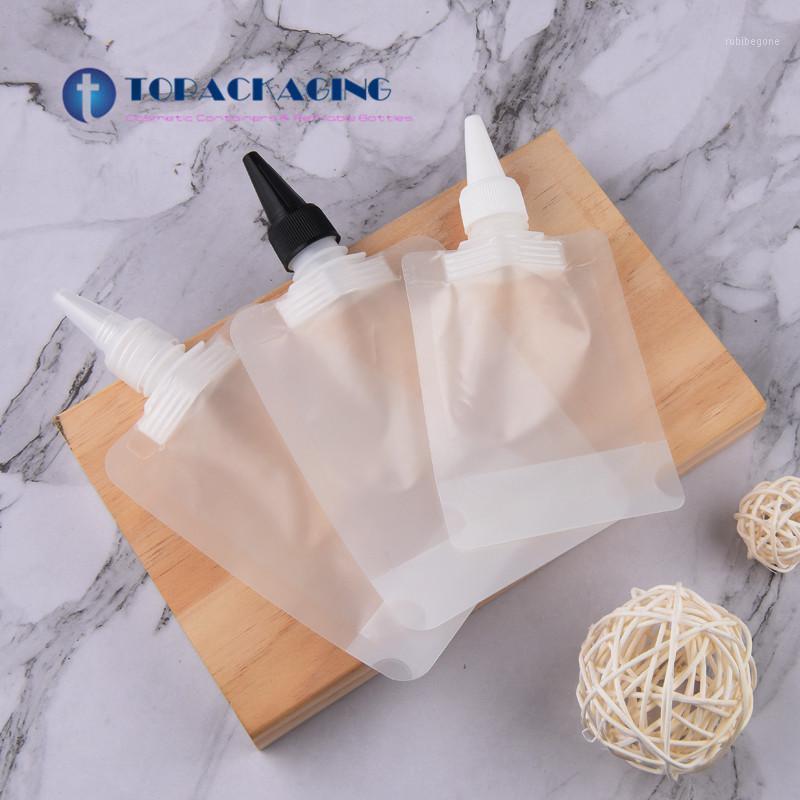 Storage Bottles & Jars 50PCs*50/100ML Liquid Dispenser Bags Reusable PE Plastic Liquor Pouch Spout Flasks For Drinks Shampoo Lotion Portable
Storage Bottles & Jars 50PCs*50/100ML Liquid Dispenser Bags Reusable PE Plastic Liquor Pouch Spout Flasks For Drinks Shampoo Lotion Portable