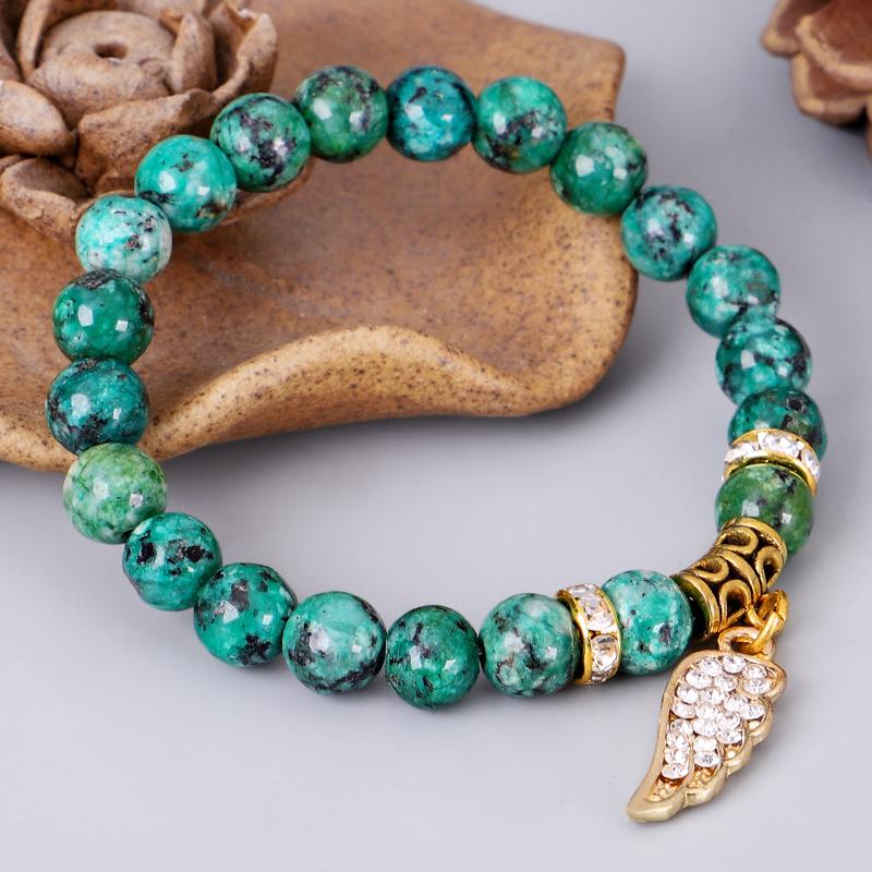 Charm Bracelets Style Colorful Stone Bead Full Crystal Hand Angle Wing Yoga Bracelet For Women Men 2567
Charm Bracelets Style Colorful Stone Bead Full Crystal Hand Angle Wing Yoga Bracelet For Women Men 2567