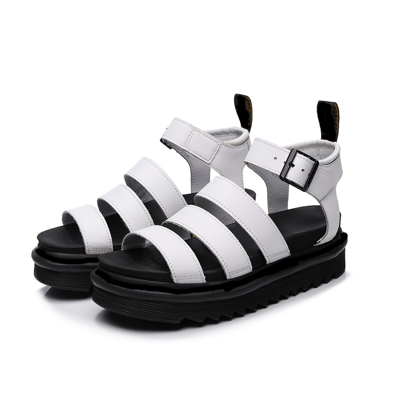 2021 Luxury designer gladiator sandals women black summer causal shoes comfortable genuine leather buckle platform martins sandal, Pink with black tag
2021 Luxury designer gladiator sandals women black summer causal shoes comfortable genuine leather buckle platform martins sandal, Pink with black tag