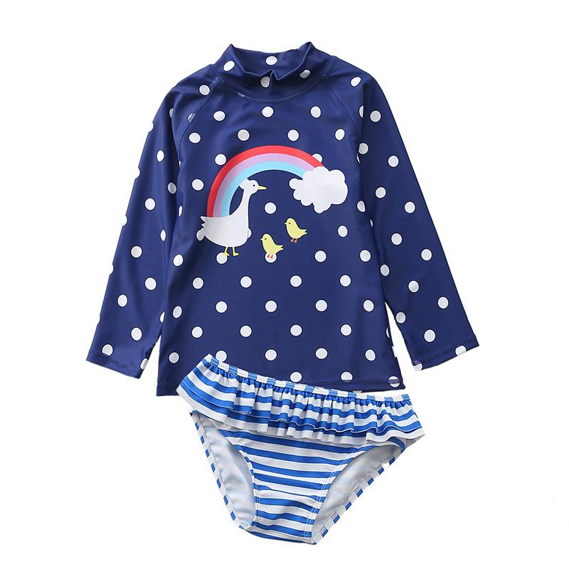 0-8T Baby Toddler Girls Long Sleeve Rash Guard 2 Piece Swimsuit Set W/UPF 50+ Sun Protection Sports Surfing Swimwear Beachwear One-Piece Sui
0-8T Baby Toddler Girls Long Sleeve Rash Guard 2 Piece Swimsuit Set W/UPF 50+ Sun Protection Sports Surfing Swimwear Beachwear One-Piece Sui