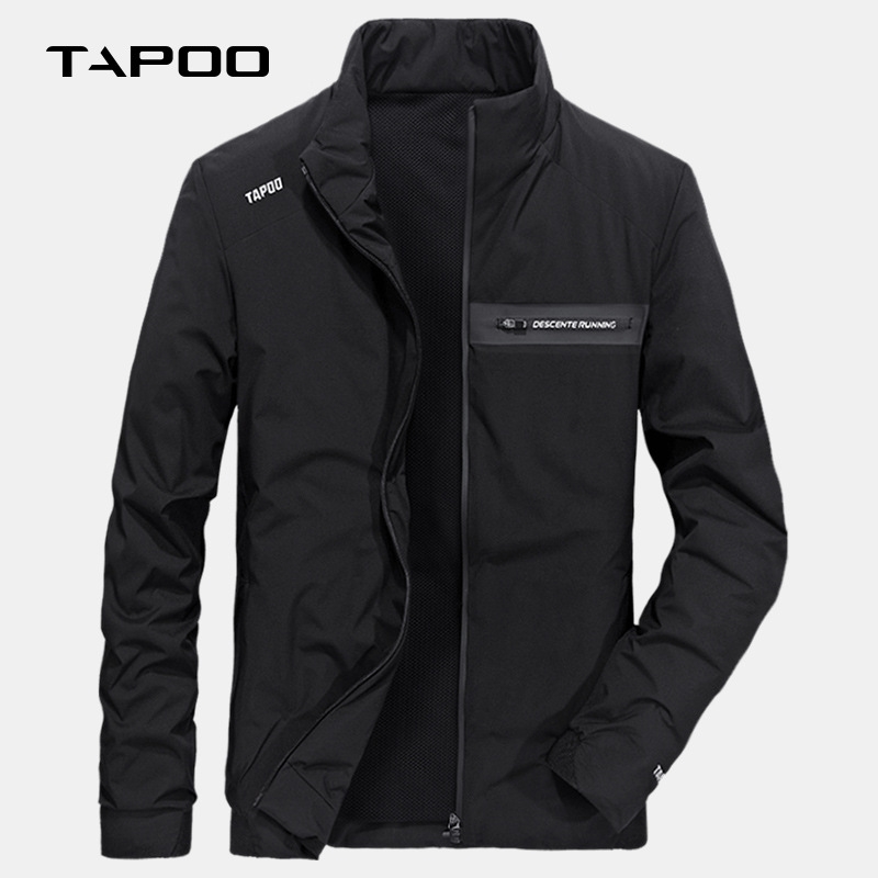 Battlefield Jipu flight jacket casual spring and autumn tide brand Baseball Jacket men's wear, Stone black
Battlefield Jipu flight jacket casual spring and autumn tide brand Baseball Jacket men's wear, Stone black