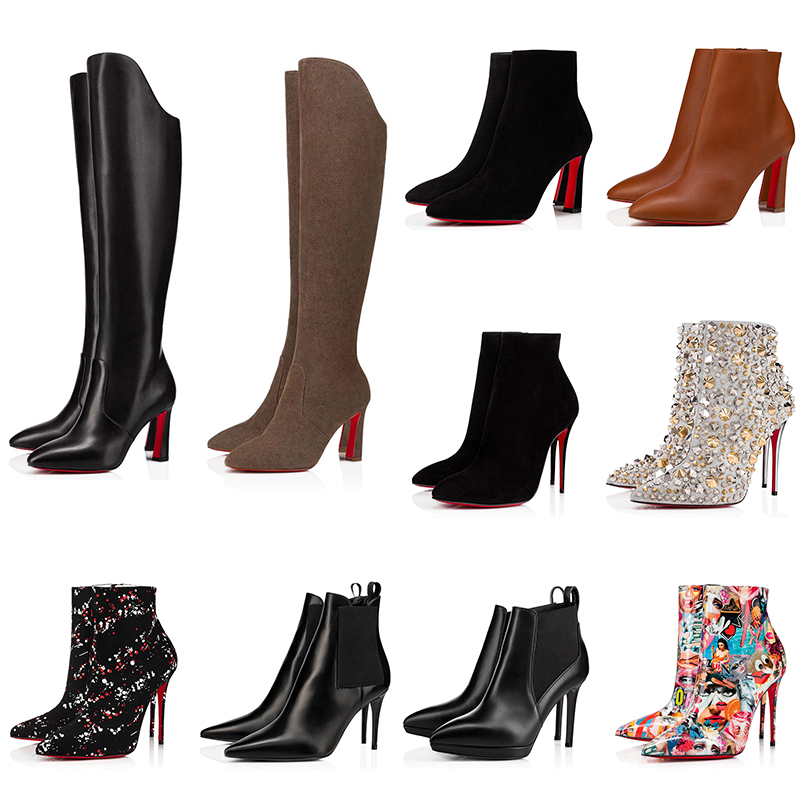 Sexy Pointed-toe Pumps Woman Boots Luxury Outdoor Shoes Red Bottom High Heels Christians New Season Booty Style For Delicate women Ankle Boot Short Booties, D21 8 10 12cm
Sexy Pointed-toe Pumps Woman Boots Luxury Outdoor Shoes Red Bottom High Heels Christians New Season Booty Style For Delicate women Ankle Boot Short Booties, D21 8 10 12cm