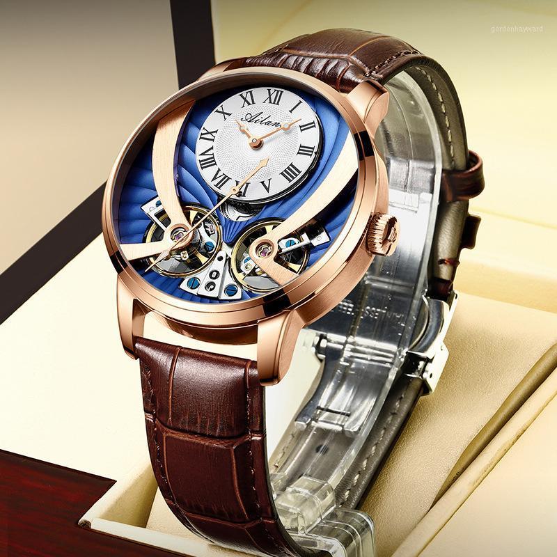 Mechanical Hollow Men's Watch Sports Luminous Waterproof Stainless Steel Double Tourbillon Luxury 8821 Wristwatches, 02
Mechanical Hollow Men's Watch Sports Luminous Waterproof Stainless Steel Double Tourbillon Luxury 8821 Wristwatches, 02