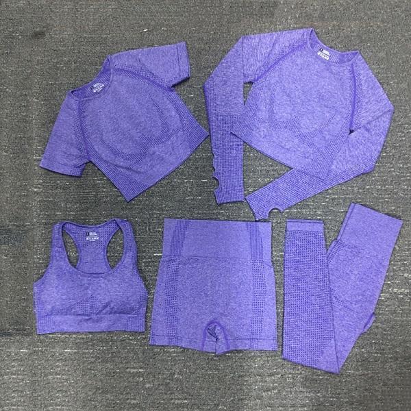Yoga clothes sportswear Fitness clothes Tracksuits spring summer Gymshark 5Pcs Womens Vital Seamless Set Workout Sports Wear Gym Cl, White;red
Yoga clothes sportswear Fitness clothes Tracksuits spring summer Gymshark 5Pcs Womens Vital Seamless Set Workout Sports Wear Gym Cl, White;red