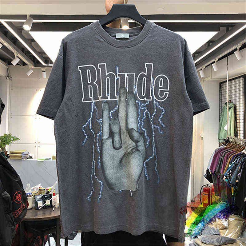 rhude shirt men women washed do old streetwear tshirts summer style highquality top tees, This item does not ship
rhude shirt men women washed do old streetwear tshirts summer style highquality top tees, This item does not ship
