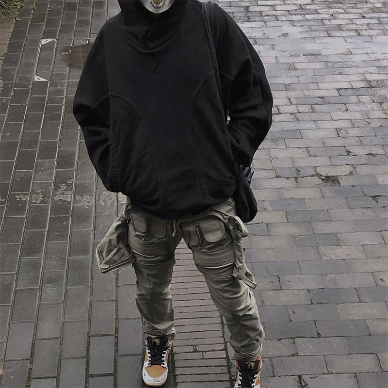 Brand Hoodies Grailz niche 21ss geometric structure high street solid color button Terry loose men's fashion, Black
Brand Hoodies Grailz niche 21ss geometric structure high street solid color button Terry loose men's fashion, Black
