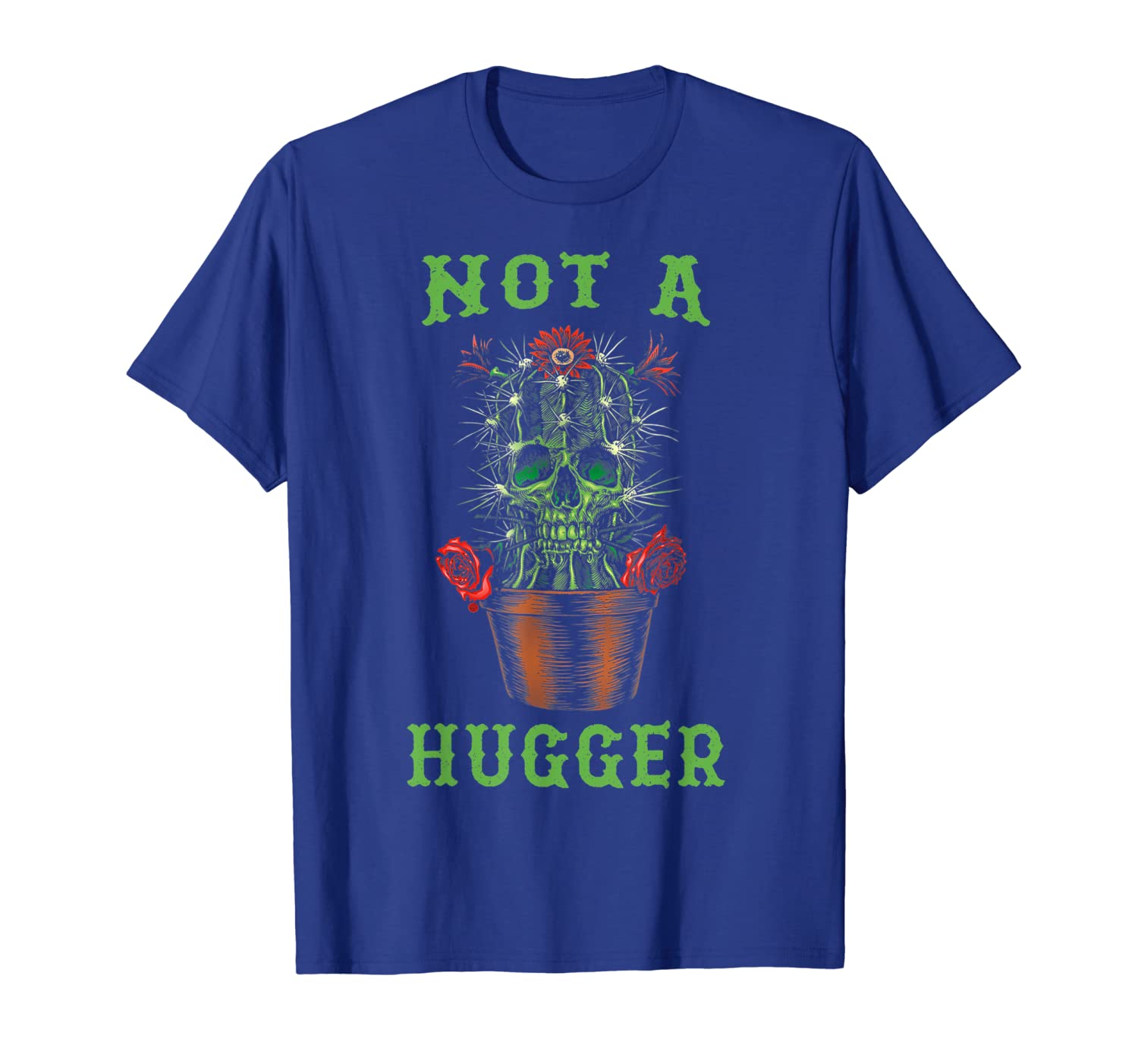 not a hugger skull funny cactus tshirt, White;black
not a hugger skull funny cactus tshirt, White;black