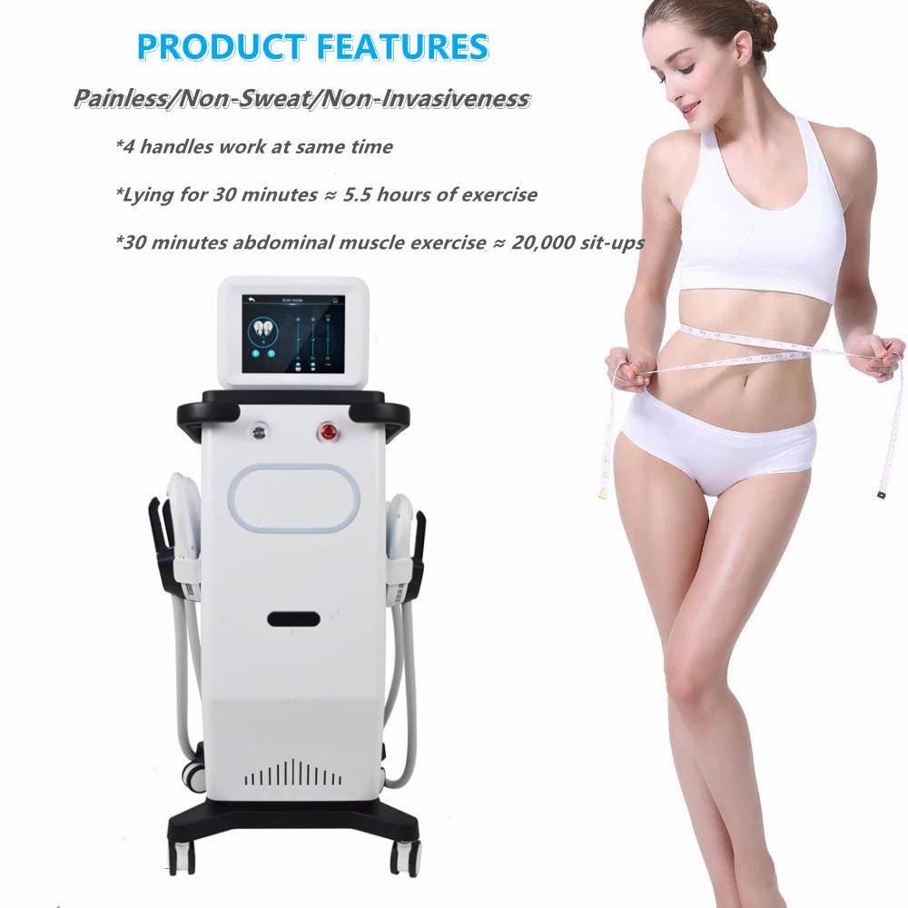 4Hanles HIEMT EMSlim Electromagnetic Muscle Building Fat Burning Machine Body Shaping ultrashape Device