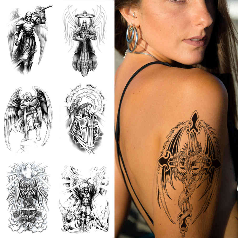 Angel Santa Wing Waterproof Temporary Sticker Brave Knight Warrior Flash s Body Art Arm Fake Tattoo
Angel Santa Wing Waterproof Temporary Sticker Brave Knight Warrior Flash s Body Art Arm Fake Tattoo