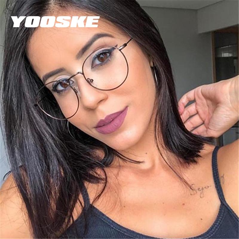 Fashion Sunglasses Frames YOOSKE Vintage Round Glasses Women Clear Eyeglasses Men Retro Metal Optical Frame Unisex Spectacles
Fashion Sunglasses Frames YOOSKE Vintage Round Glasses Women Clear Eyeglasses Men Retro Metal Optical Frame Unisex Spectacles