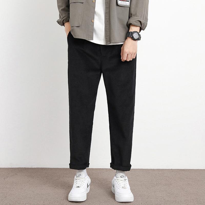 Men's Pants Legible 2022 Autumn Winter Casual Straight Men Solid Male Loose Corduroy Trousers For Man, Black
Men's Pants Legible 2022 Autumn Winter Casual Straight Men Solid Male Loose Corduroy Trousers For Man, Black