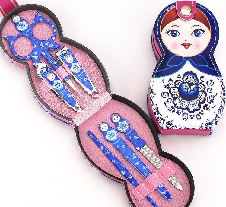 Sets Russian Doll Manicure & Pedicure Set Nail Clippers Scissors Grooming Tools Tweezers Wedding Favor Gift Wholesale Party
Sets Russian Doll Manicure & Pedicure Set Nail Clippers Scissors Grooming Tools Tweezers Wedding Favor Gift Wholesale Party