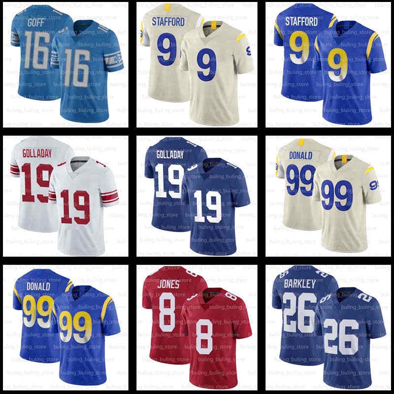 19 Kenny Golladay Jersey 9 Matthew Stafford New 16 Jared Goff 99 Aaron Donald Detroit Lions Los Angeles Rams York Giants Saquon Barkley
19 Kenny Golladay Jersey 9 Matthew Stafford New 16 Jared Goff 99 Aaron Donald Detroit Lions Los Angeles Rams York Giants Saquon Barkley
