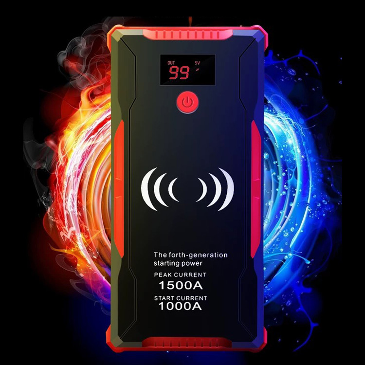 22000mAh Car Jumper Starter Mobile Power Bank Supply Portable Lamp Outdoor Starting Auto Emergency Tool