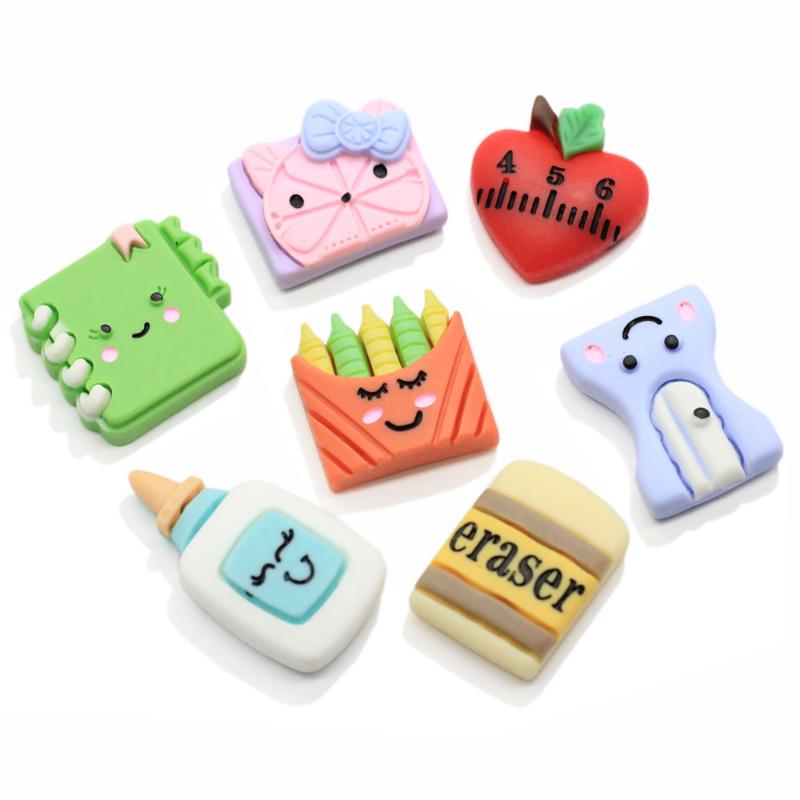 Decorative Objects & Figurines Cute School Items Notebook Pencil Flatback Resin Cabochons Embellishments Diy Scrapbooking Hair Bow Accessori
Decorative Objects & Figurines Cute School Items Notebook Pencil Flatback Resin Cabochons Embellishments Diy Scrapbooking Hair Bow Accessori