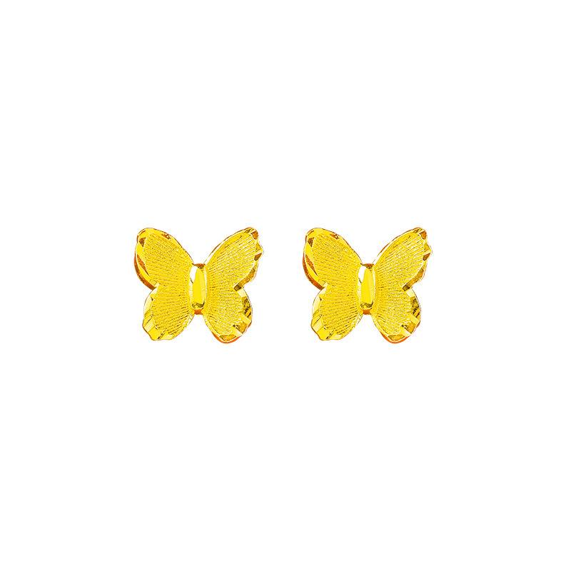 Stud Original 24K Gold Color Piercing Earrings For Women 2021 Fashion Small Butterfly Shape Metal Star Wedding Jewelry
Stud Original 24K Gold Color Piercing Earrings For Women 2021 Fashion Small Butterfly Shape Metal Star Wedding Jewelry