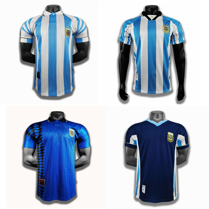 Top 1994 1996 Argentina Retro Jerseys VINTAGE CLASSIC RIQUELME BATISTUTA Soccer Jersey 1998 CRESPO Football Shirt MARADONA maillot de foot, Argentina1998away
Top 1994 1996 Argentina Retro Jerseys VINTAGE CLASSIC RIQUELME BATISTUTA Soccer Jersey 1998 CRESPO Football Shirt MARADONA maillot de foot, Argentina1998away