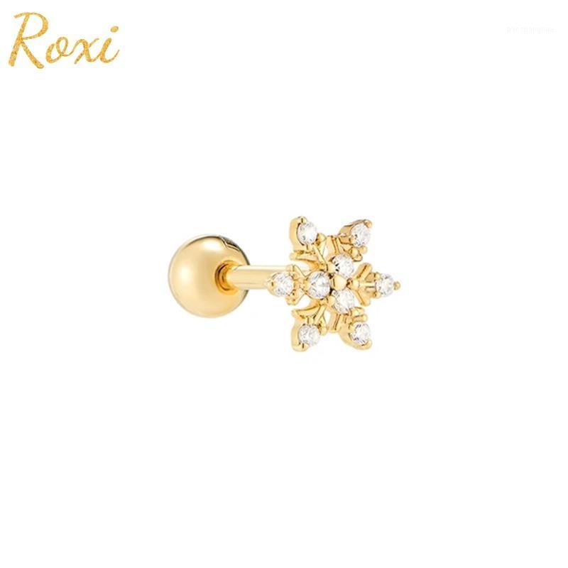 Stud ROXI 925 Sterling Silver Small Crystals Snowflake Earrings For Women Girls Ins Wedding Unusual Earring Piercings Pendientes, Golden;silver
Stud ROXI 925 Sterling Silver Small Crystals Snowflake Earrings For Women Girls Ins Wedding Unusual Earring Piercings Pendientes, Golden;silver