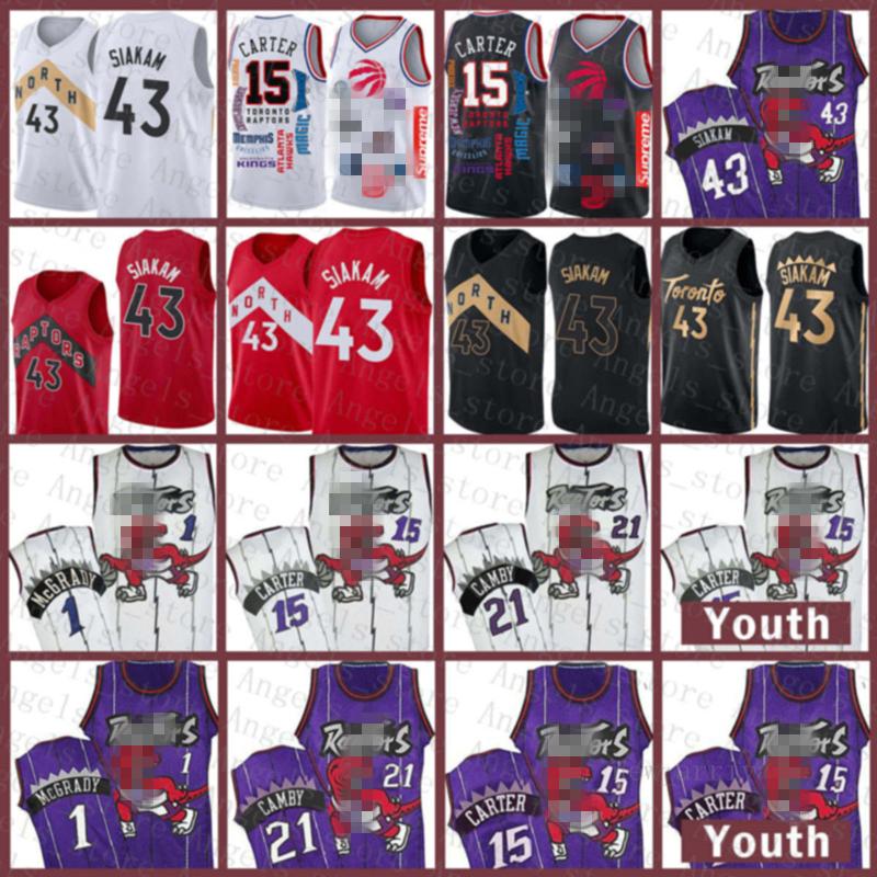 Vince 15 Carter Pascal 43 Siakam Tracy 1 McGrady Kyle 7 Lowry Marcus 21 Camby Toronto Raptors New Basketball Jersey Army Green, Black;red
Vince 15 Carter Pascal 43 Siakam Tracy 1 McGrady Kyle 7 Lowry Marcus 21 Camby Toronto Raptors New Basketball Jersey Army Green, Black;red