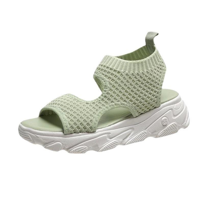 Sandals Women's Wedges Footwear Summer Platform Women Shoes Female Slip On Peep Toe Knitted Ladies Sneakers Casual 2021, Green
Sandals Women's Wedges Footwear Summer Platform Women Shoes Female Slip On Peep Toe Knitted Ladies Sneakers Casual 2021, Green