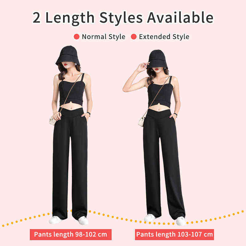 Wide Leg Pants for Women High Waisted Korean style Fashion Oversize Sweatpants Harajuku Streetwear Baggy Trousers female 211115