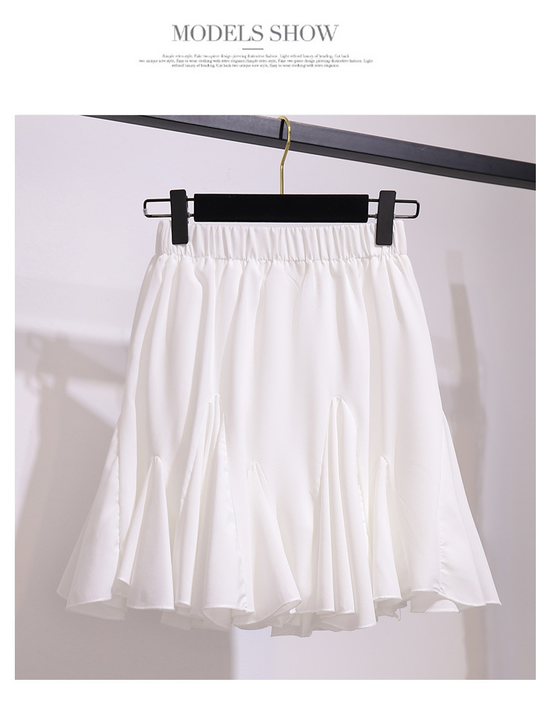 Sweet Pink Two Piece Set Elegant Bow Square Collar Knitted Short Sleeve Top + White Chiffon Mini Skirts Suits Summer Outfits 210519